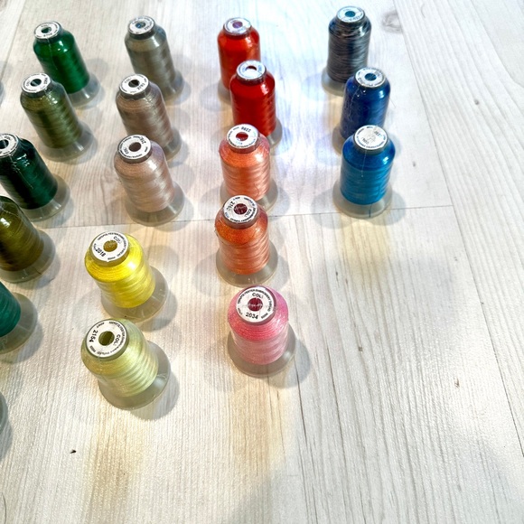 Lot of 48 spools of NEW polyester embroidery thread.  Please see pics - Picture 7 of 8